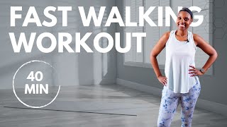 40 Minute Full Body Walking Workout  Moore2Health [upl. by Intruok]