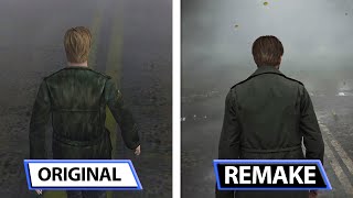 Silent Hill 2  Remake vs Original  Gameplay Comparison  Silent Hill Transmission [upl. by Notsirk]