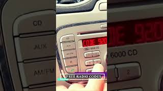 Toyota Avalon Unlock Radio Code radio radiocode toyota toyotaavalon [upl. by Anirac]