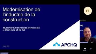 Modernisation de l’industrie de la construction Loi 19 tout savoir sur les mesures applicables [upl. by Deborah468]