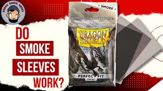 Dragon Shield Perfect Fit Smoke Sleeves [upl. by Nohsed]