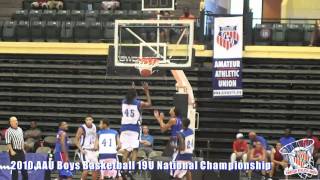 2010 AAU Boys Basketball 19U National Championship [upl. by Ysle458]