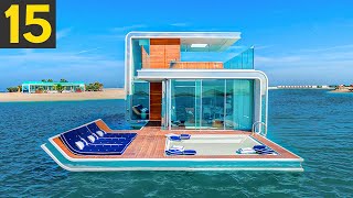 15 MOST Luxurious Houseboats [upl. by Mureil]