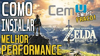 COMO TER A MELHOR PERFORMANCE CEMU NO PC FRACO [upl. by Luigino]