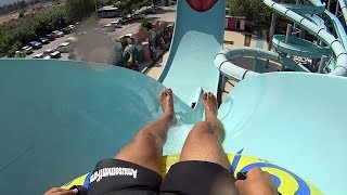 Boomerango Water Slide at Dolusu Park [upl. by Eivol614]