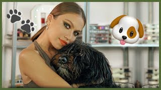 KÖPEĞİM MAKYAJIMI SEÇİYOR 🤔 MY DOG PICKS MY MAKEUP [upl. by Araccot]