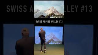 Swiss Alpine Valley 13 149 Yard Par 3 9 Iron  4K [upl. by Gould]