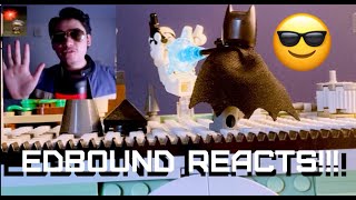 EDBOUND REACTS TO MY LEGO STOP MOTION [upl. by Otrebcire448]