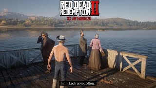 Antagonize  Antagonize  Antagonize  John vs Strangers  RDR2 [upl. by Bernete]