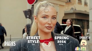 WHAT ARE PEOPLE WEARING IN PARIS Spring outfits 2024 Episode 56 [upl. by Stouffer]