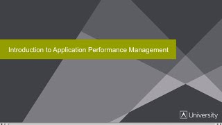 Introduction to APM  AppDynamics [upl. by Coridon]