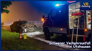 Schwerer Verkehrsunfall in Uetzhausen 🚨  📰 Vogelsberger Zeitung [upl. by Isolda]