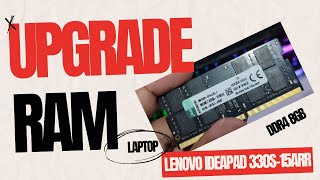 Cara Upgrade Ram Laptop Lenovo Ideapad 330s15ARR [upl. by Ardnak]