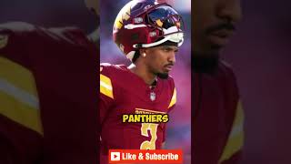 Jayden Daniels Ruled Out Commanders QB Injured Against Panthers [upl. by Adniral]