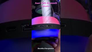 Awei Y386 Mini Bluetooth Speaker With RGB Light Review [upl. by Atte]