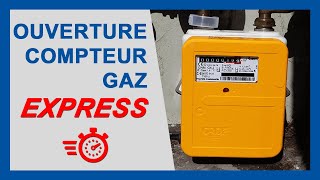 Comment ouvrir son compteur de gaz rapidement  🔥 Mise en service compteur Engie sur le réseau GRDF [upl. by Harvard]