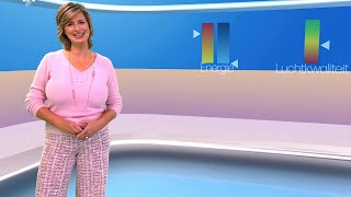 Weervrouw Sabine Hagedoren met het Vlaamse weerbericht van vrijdag 19 januari 2024 op VRT 1 [upl. by Debbie]