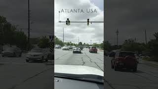 Sometimes The Best Therapy Is A Long Drive And Good Music Driving in Atlanta USA  shorts [upl. by Maryly]