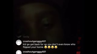 🥤🌍 HONCHO HOODLUM🤘🏿 On IG Live❗️❕ [upl. by Jarrow451]