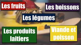 Les aliments la nourriture [upl. by Naffets279]