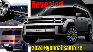 2024 Hyundai Santa Fe Revealed With NEW Styling [upl. by Ehtylb205]