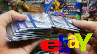 IT IS WORTH IT OPENING 10 EBAY POKEMON BOOSTER PACKS eBay Finds [upl. by Orvie105]