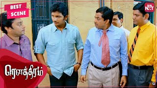 Jiivas style to deal with Karate master  Rowthiram  Tamil  Jiiva  Shriya Saran  SUN NXT [upl. by Enilram918]