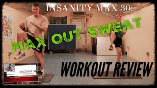 INSANITY MAX 30 REVIEW Month 2 Max Out Sweat [upl. by Etty616]