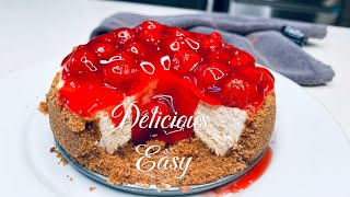 Sweet Dessert Cheesecake recipe easy to make at home [upl. by Knowlton]