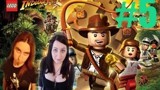 Lego Indiana Jones The Original Adventures 100 Level 5 Pursuing the Ark Coop HD All Treasures [upl. by Pleasant590]