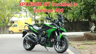 AUTOLOGUE XPLORER KITinstalled on dominar 400Abhiis vlogs [upl. by Attelra]