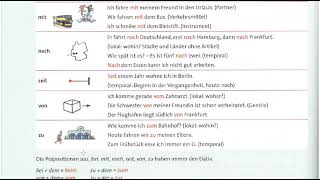 Урок 26 Dativ Präpositionendeutschonline555 [upl. by Ariek]