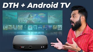 Airtel Xstream Box  Smart Android TV amp DTH AllInOne ⚡ DTH Bhi Android TV Bhi [upl. by Myca381]