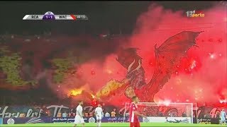 Craziest 3D Tifo between Raja and Wydad 2019 I تيفو التنين للوينرز بين الرجاء والوداد [upl. by Weyermann]