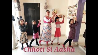 Chhoti Si Aasha  Roza  Dil Hai Chhota Sa  Girls Dance  Kids Choreography [upl. by Kolivas199]