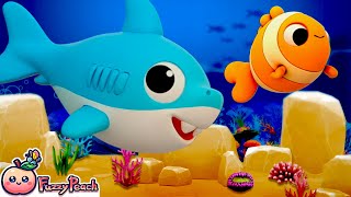 Silly Shark Plays With Friends  Nursery Rhyme amp Kids Songs [upl. by Leede]