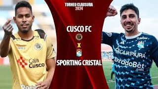 CUSCO FC VS SPORTING CRISTAL  EN VIVO [upl. by Sirrot15]