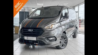 Hamworthy Car Centre Ford Transit Custom Sport 20  walkaround video [upl. by Mayyahk]