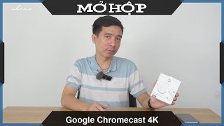 Mở hộp Google Chromecast 4K AndroidTV 12 GoogleTV [upl. by Ardelia]