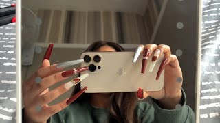 ASMR iPhone Tapping amp Scratching On Different Phone Cases [upl. by Lali]