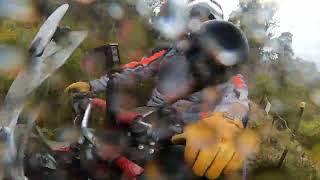 BMW1200gs leading Blackfellows hand trail [upl. by Annavas]