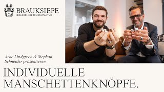 Arne amp Stephan  Individuelle Manschettenknöpfe  Brauksiepe Goldschmiedemanufaktur [upl. by Jacobsen]