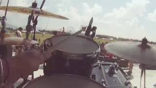 joliette  Dolor de Marinero en la costa del Vesubio drum cam live  Knotfest México [upl. by Hort]