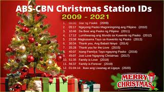 ABS CBN Christmas Station ID Nonstop Compilation 2009  2021 [upl. by Sibeal914]