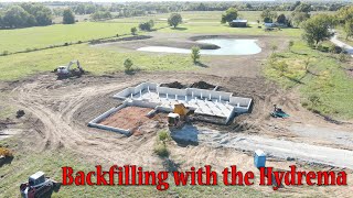 Using The Hydrema 912DS To Do More Backfilling [upl. by Imeaj]