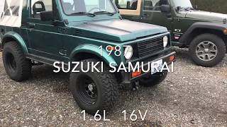 Suzuki Samurai walk around 31 inch tires spoa and 3 inch tg lift springs [upl. by Seward]