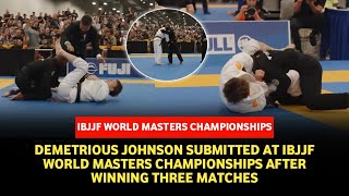 IBJJF World Masters Championship Highlights Demetrious Johnson crumbles after winning three matches [upl. by Neela]