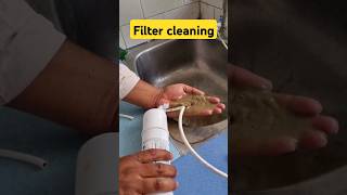 Filter Cleaning process waterfilter waterpurifierfilter [upl. by Elletsyrk695]