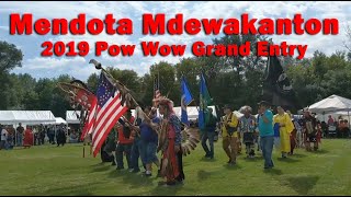 Complete Grand Entry 2019 Pow Wow Mendota Mdewakanton Minnesota Mendota MN dance [upl. by Nived]