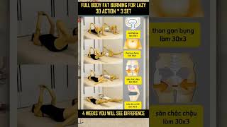 FULL BODY FAT BURNING FOR LAZY burncalories bellyfatloss workoutathome yoga [upl. by Binetta]